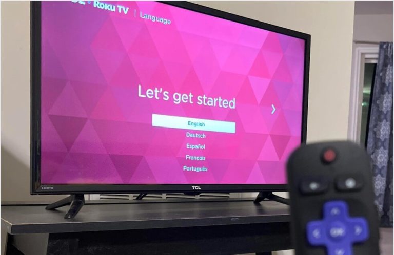 Roku TV Language