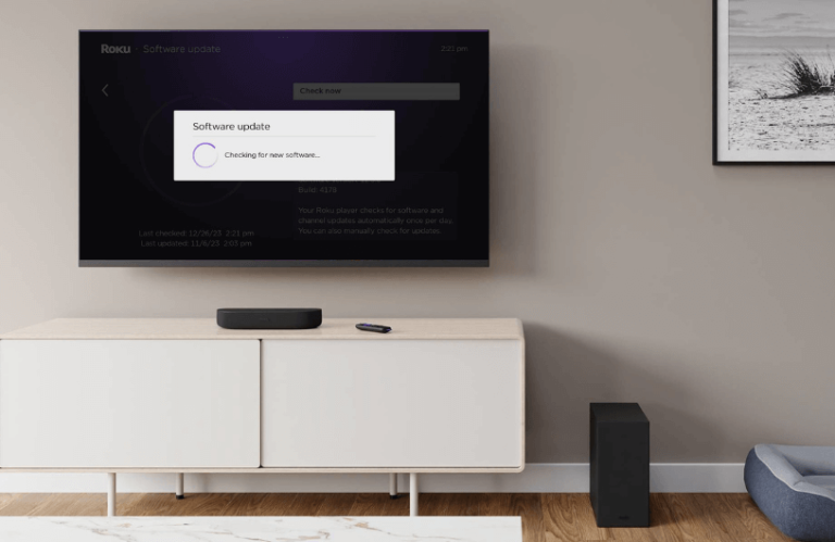 How to update Roku